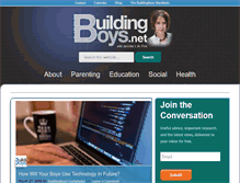 Tablet Screenshot of buildingboys.net